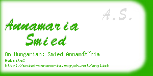 annamaria smied business card